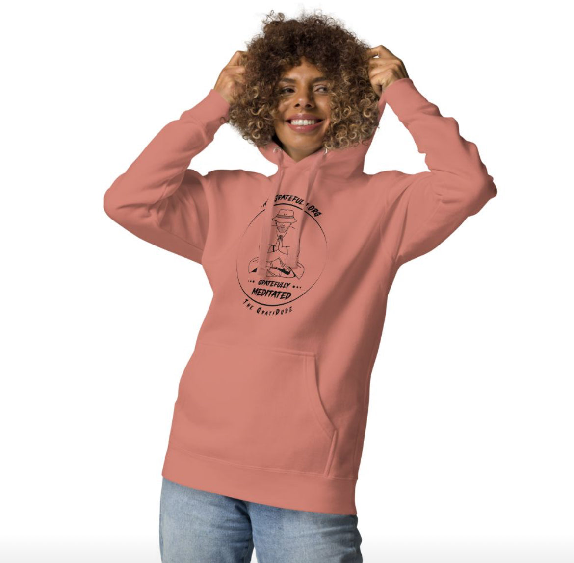 Gratefully Meditated Hoodie